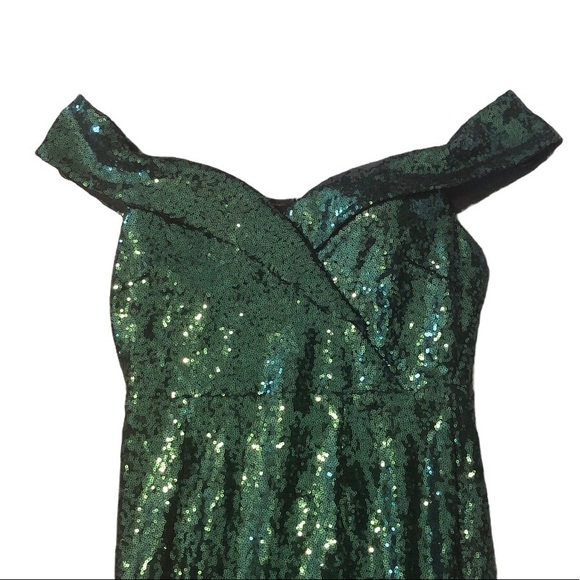 Ricarica Dresses | Baltic Born Ricarica Off Shoulder Sequin Dress | Poshmark